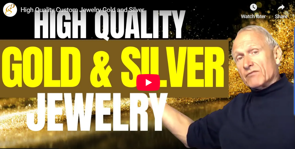 High Quality Custom Jewelry Gold and Silver