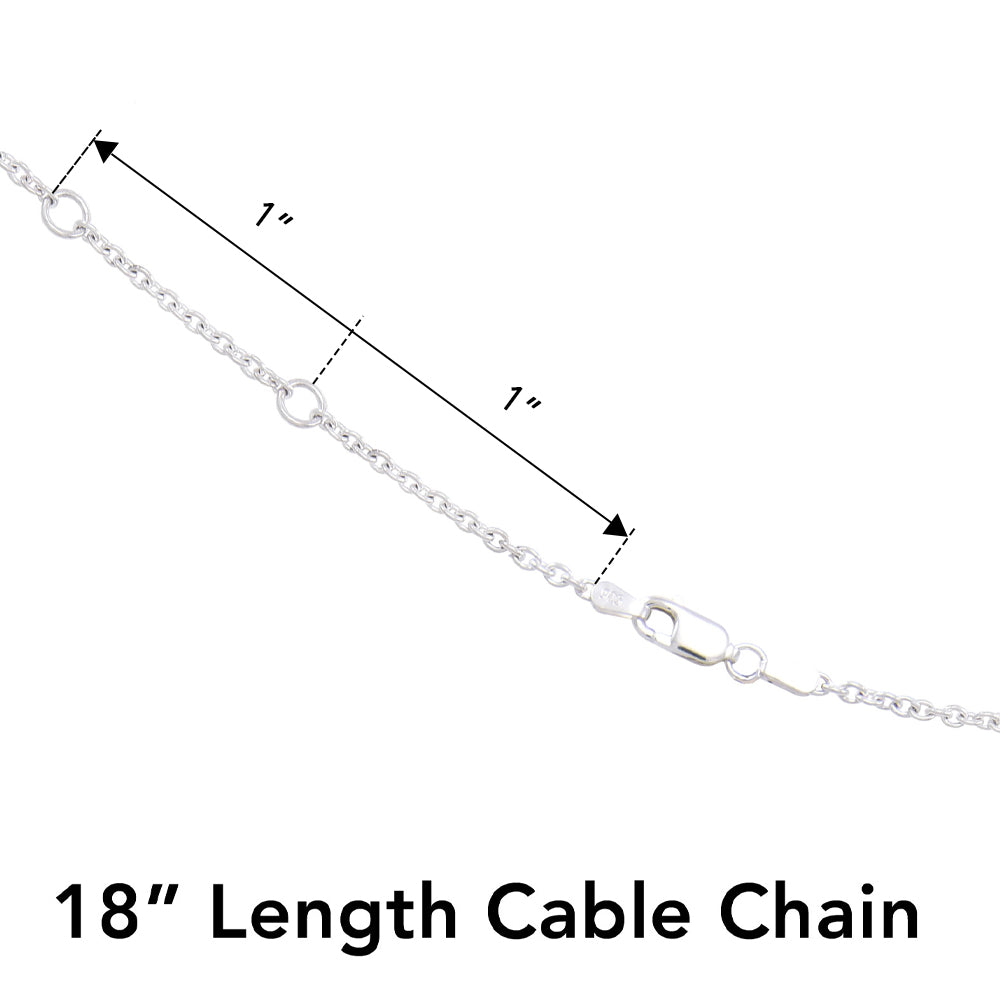 Elegant Heart Sterling Silver Pendant with Gemstone TPD2962