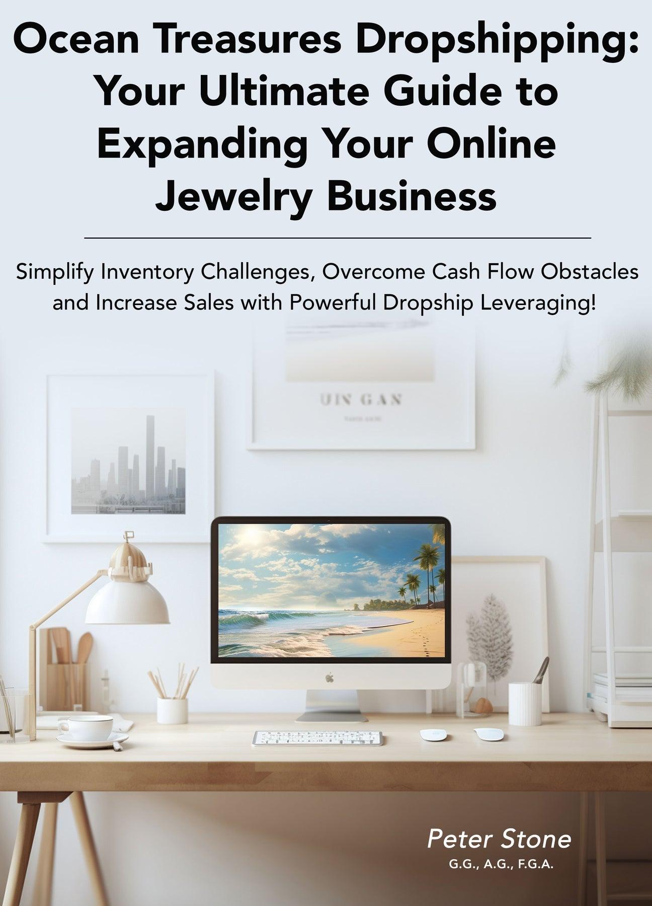 Ocean Treasures Dropshipping: Your Ultimate Guide to Expanding Your Online Jewelry Business Paperback Book - Jewelry
