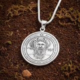 First Pentacle of the Sun Solomon Seal Sterling Silver Pendant