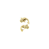 Whale Shark Solid Gold Post Earrings GER2214
