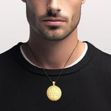 Sigil of the Archangel Zadkiel Solid Gold Pendant GPD2821 - Jewelry