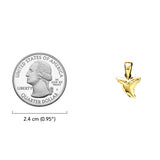 Small Shark Tooth Solid Gold Pendant GPD3784