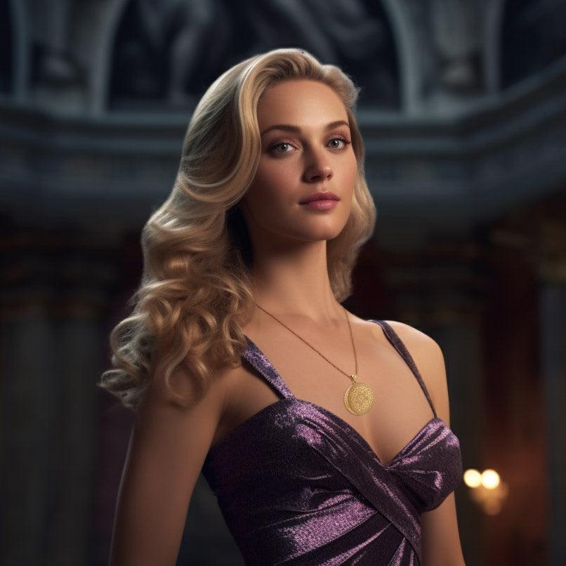 Experience Divine Guidance: The Seven Archangels Solid Gold Pendant - GPD5154 | Embrace Heavenly Protection and Spiritual Connection - Jewelry