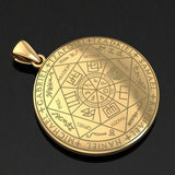 Experience Divine Guidance: The Seven Archangels Solid Gold Pendant - GPD5154 | Embrace Heavenly Protection and Spiritual Connection - Jewelry