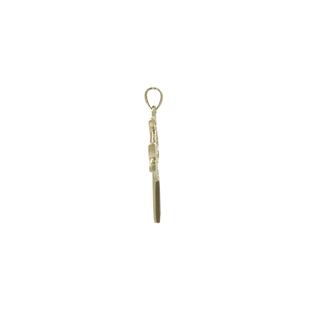 Celtic Cross Solid Gold Pendant GPD5638