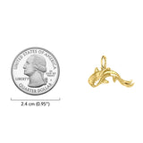 Marine Harmony Whale Shark Solid Gold Pendant GPD6224