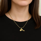 Marine Harmony Whale Shark Solid Gold Pendant GPD6224