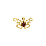 Peter Stone Identity Butterfly Solid Gold Pendant with Gemstone GPD6428