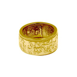 The Steve Miller Cernunnos Solid Yellow Gold Spinner Ring GRI2387 - Jewelry