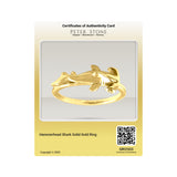 Hammerhead Shark Solid Gold Ring GRI2503