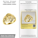 Tree of Life Solid Gold Ring GTR3688