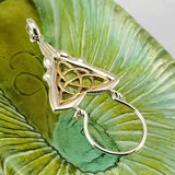 Goddess Silver and Gold Charm Holder Pendant MPD5086