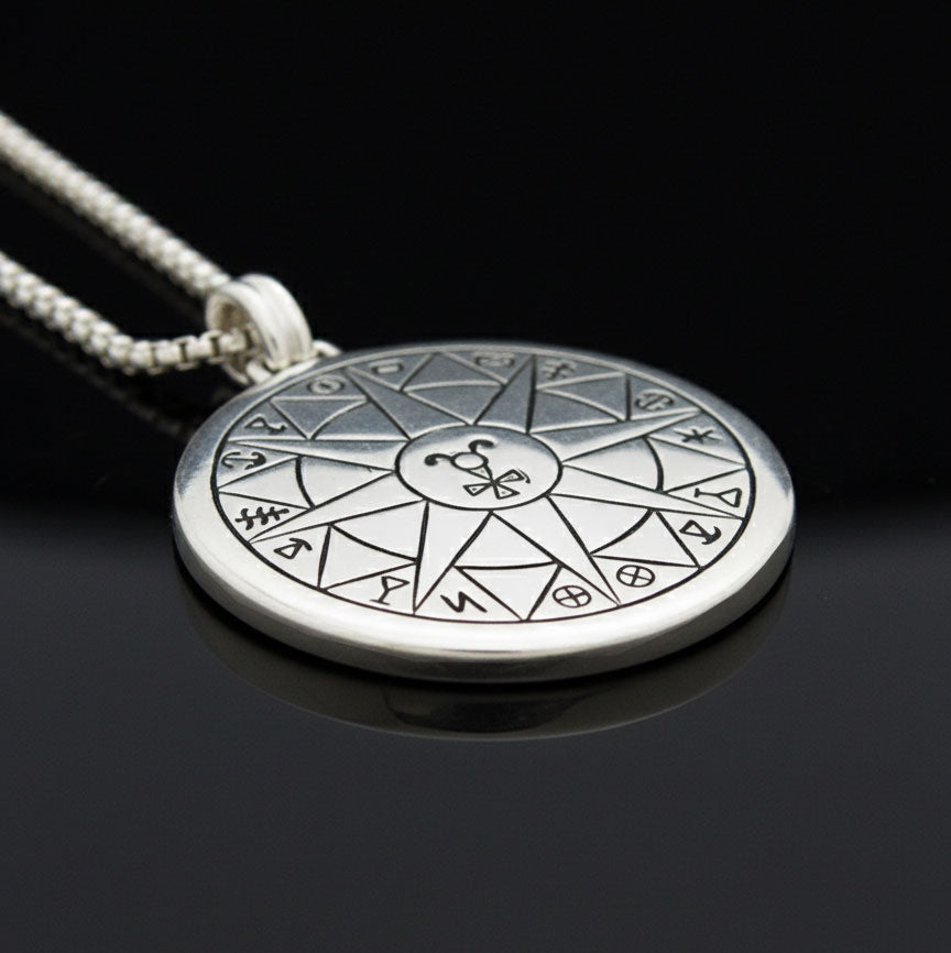 Safe Travels Solomon Seal Pendant TPD2861