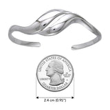 Sterling Silver Elegance Cuff Bracelet TBA079