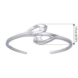 Sterling Silver Elegance Bangle TBA081