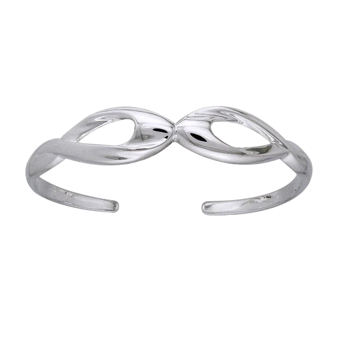 Sterling Silver Elegance Bangle TBA082
