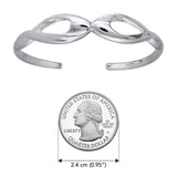 Sterling Silver Elegance Bangle TBA082