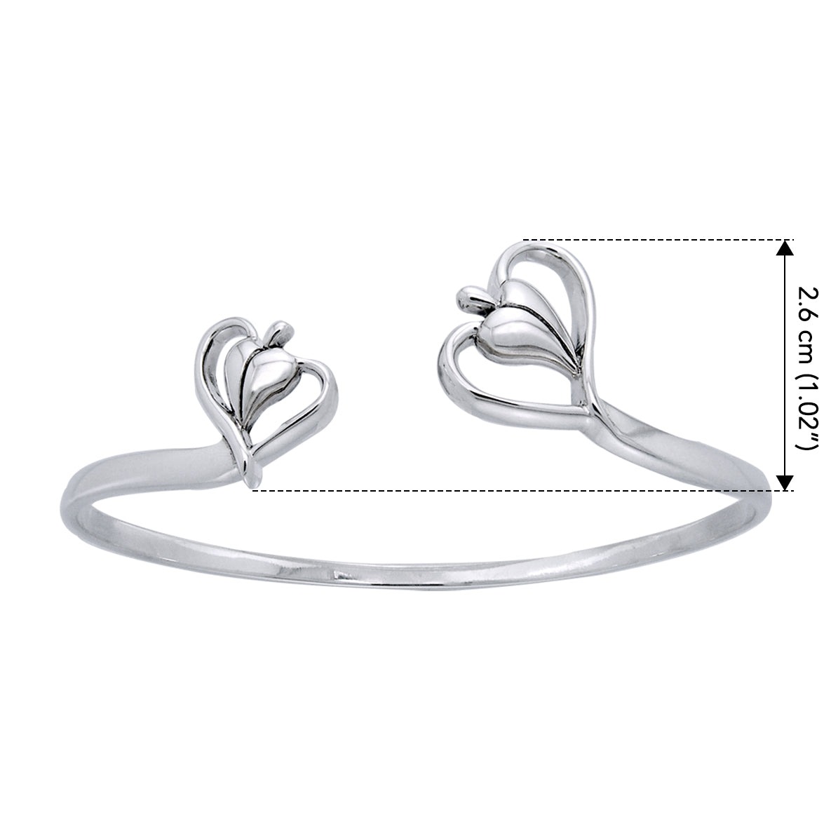 Citta Sterling Silver Bangle TBA110