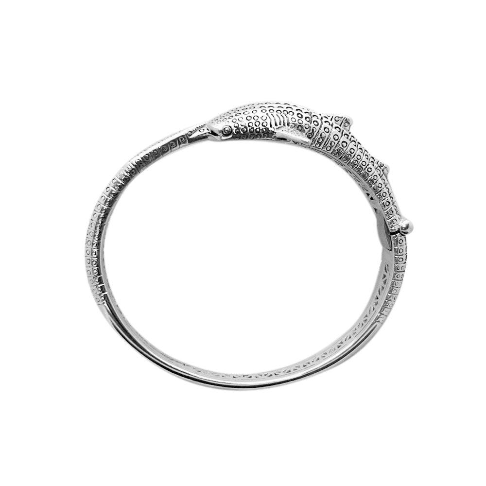 Whale Shark Sterling Silver Cuff Bracelet TBA188 - Jewelry