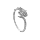 Whale Shark Sterling Silver Cuff Bracelet TBA188 - Jewelry