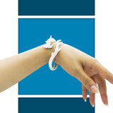 Hammerhead Shark Silver Cuff Bracelet with open lock TBA221 - Jewelry