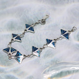 Manta Ray with Inlaid Silver Bracelet TBG545-DD - Jewelry