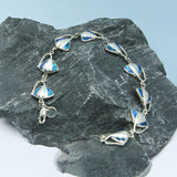 Stingray Sterling Silver Link Bracelet TBL020-DD - Jewelry