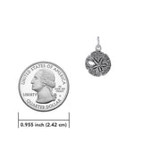 Tokens of the shore ~ Sterling Silver Jewelry Sand Dollar Charm TC216 - Jewelry