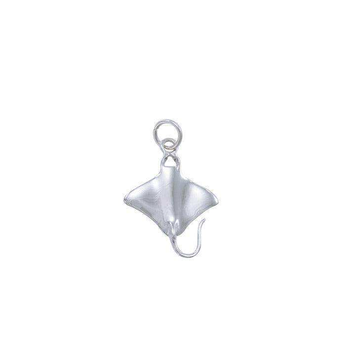Manta Ray Sterling Silver Charm TC599 - Jewelry