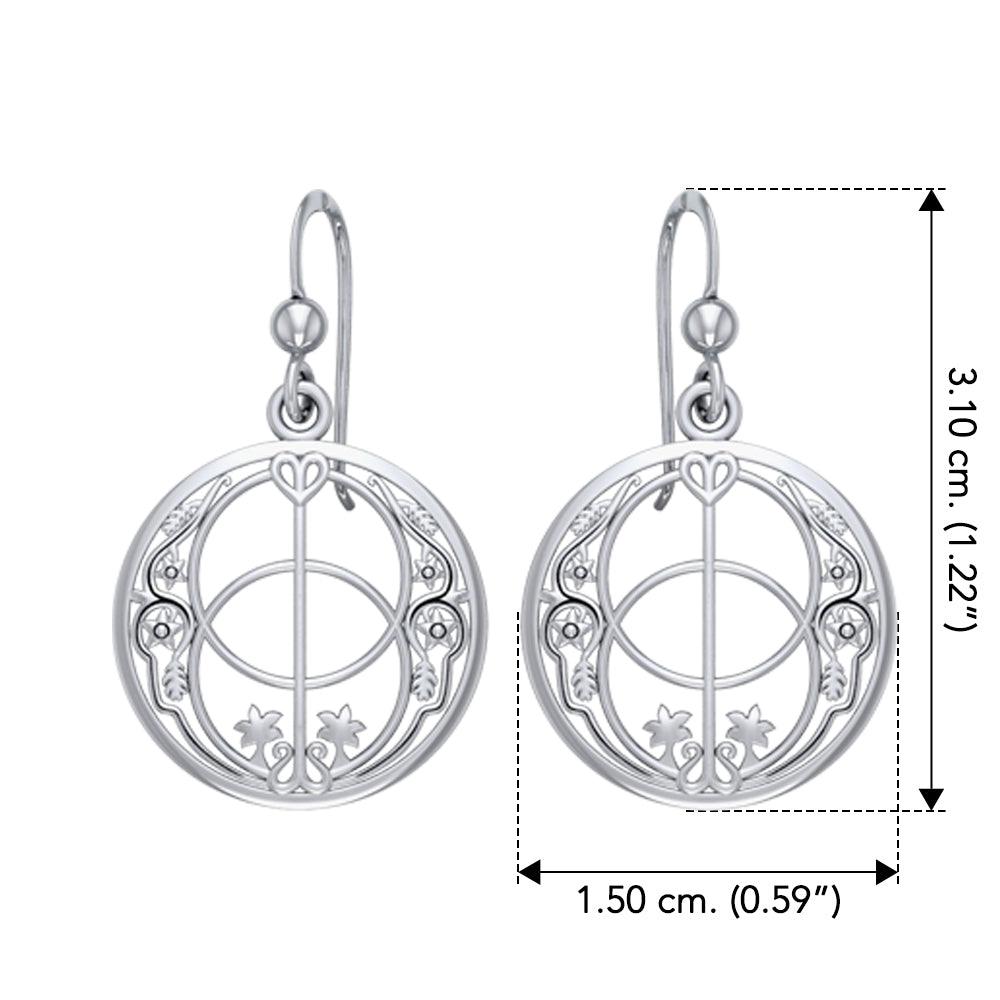 Chalice Well Earrings TER052 - Jewelry