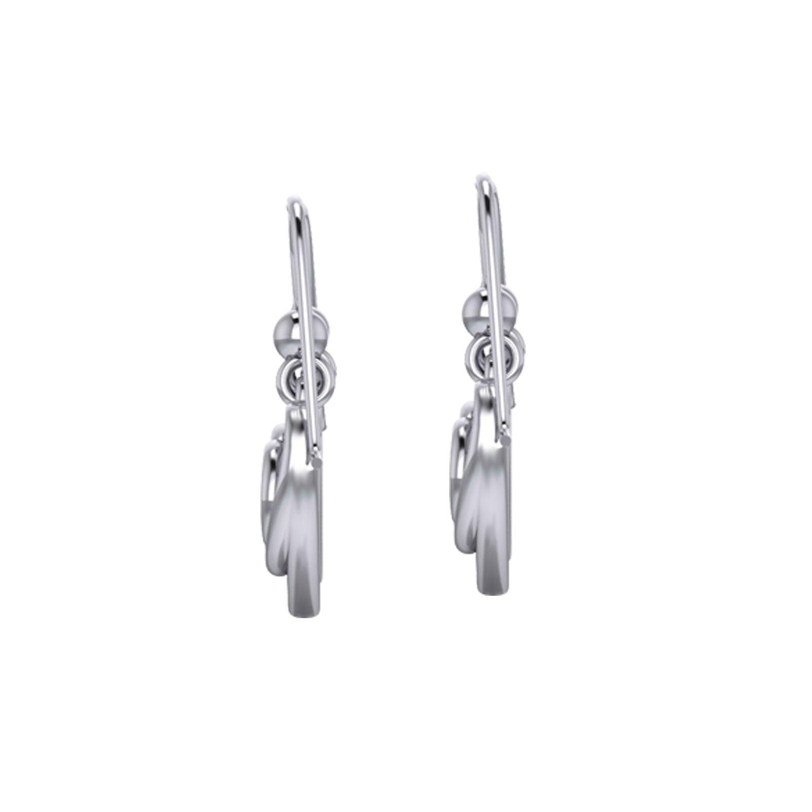 Spiral of growth, evolution, and progression. Its continuous, winding form suggests ongoing development and expansion sterling silver Earrings by Peter Stone Jewelry TER2191 - Jewelry