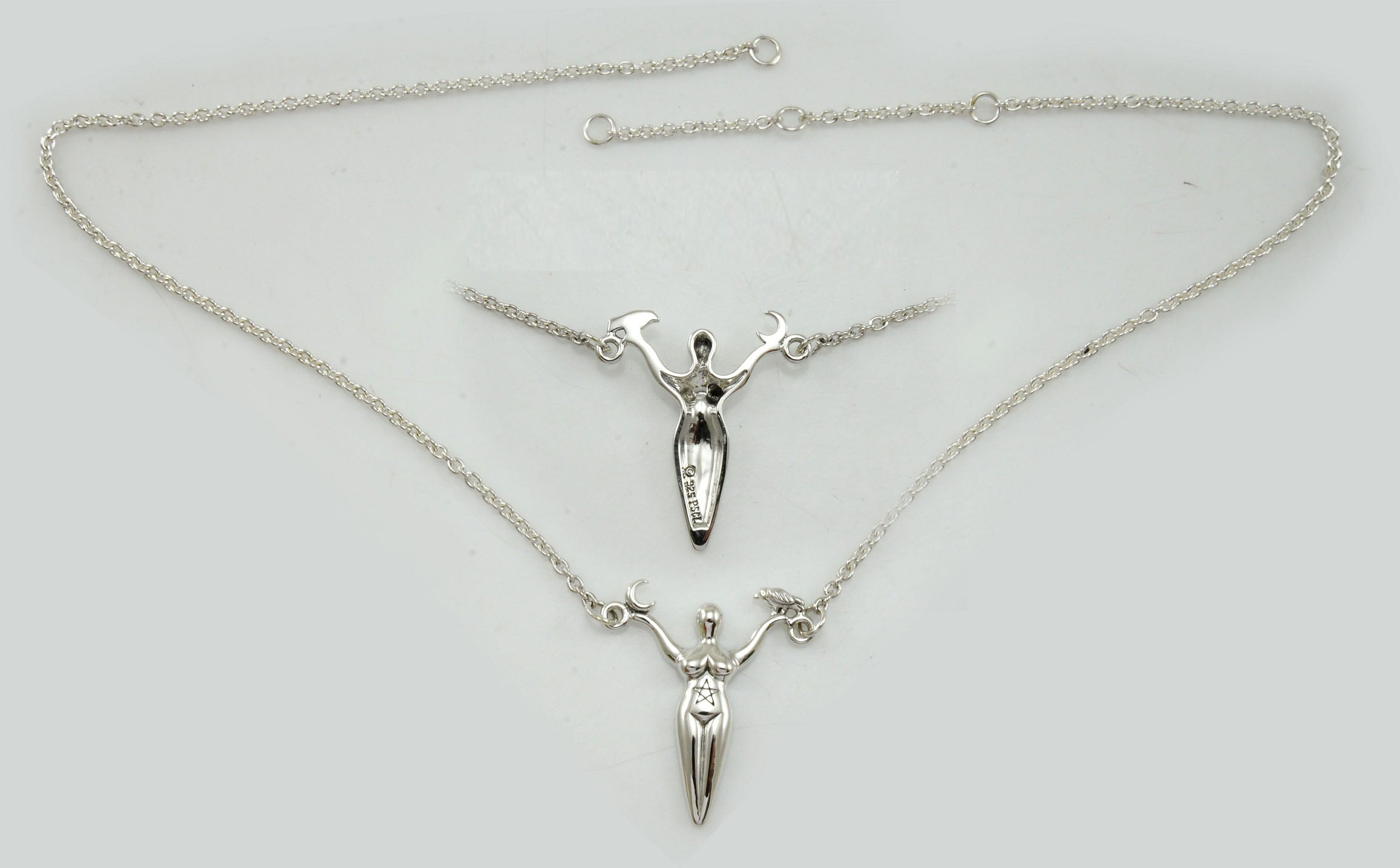 Wiccan Goddess The Star Sterling Silver Necklace TNC262