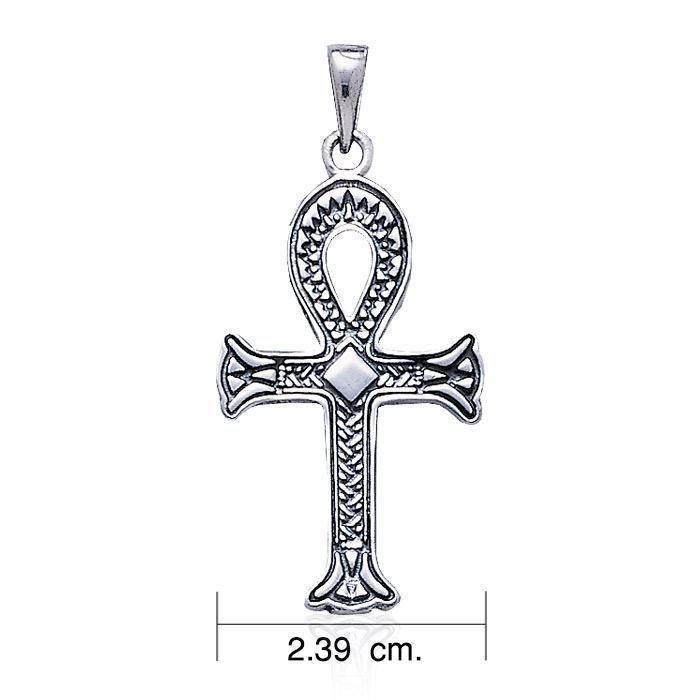 Ankh Sterling Silver Pendant TP110