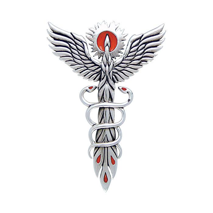 Phoenix Fire Dance Pendant TP3197 - Jewelry