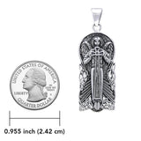Celtic Angel Of Devotion Silver Pendant TP3442 - Jewelry