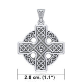 Celtic Cross Triskele Pendant TP477