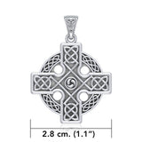 Celtic Cross Triskele Pendant TP477 - Jewelry
