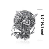 Bella Luna Fairy Sterling Silver Pendant TPD003