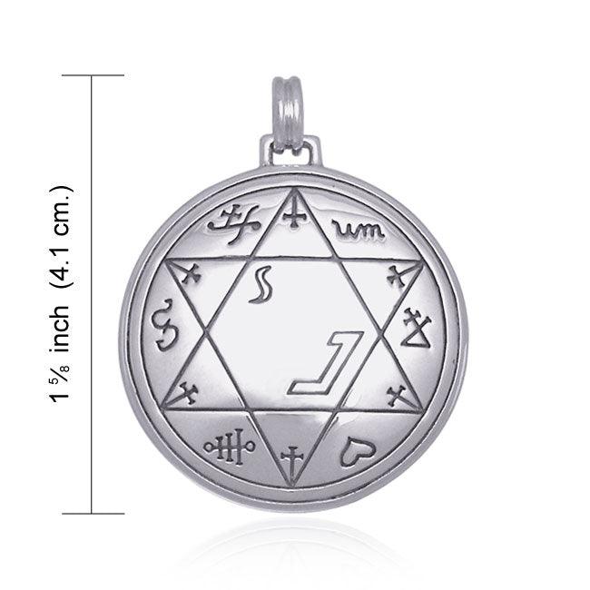 Successful Business Solomon Seal Silver Pendant TPD2860 - Jewelry