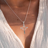 Celtic Knotwork AA Recovery Sterling Silver Pendant TPD327