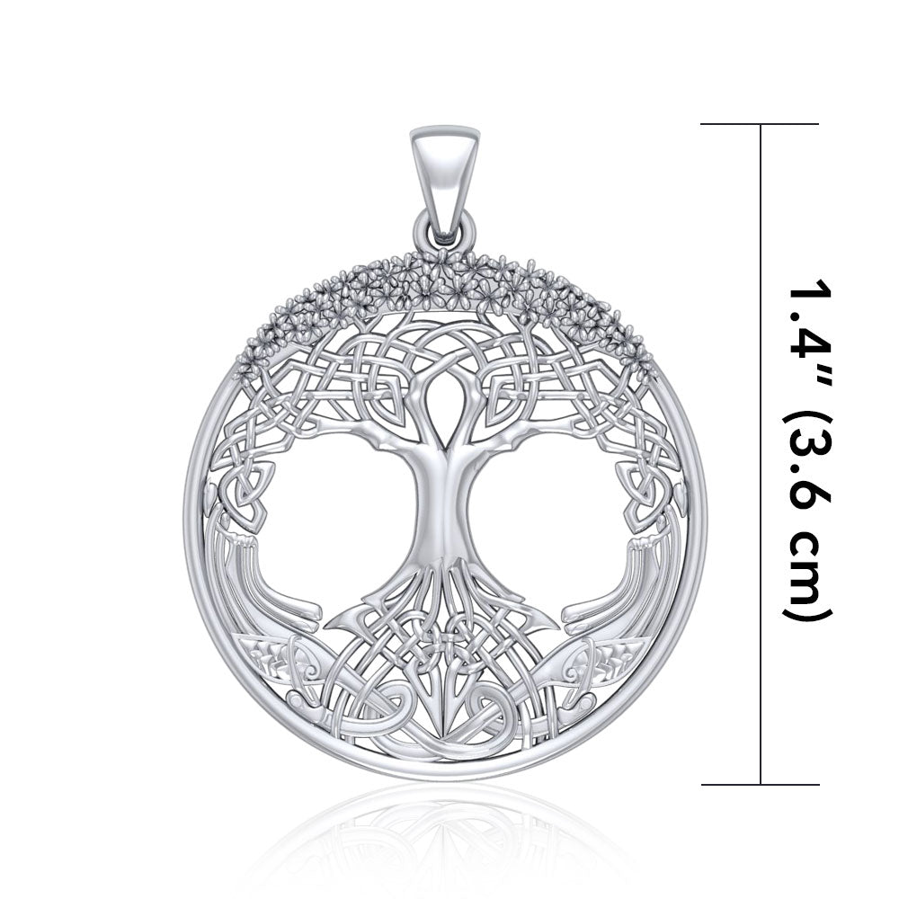 The Tree of Life, Beyond astounding ~ Sterling Silver Pendant TPD3544