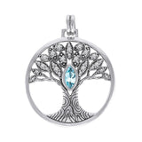 Wondrous Living through the Tree of Life ~ Sterling Silver Jewelry Pendant TPD3873 - Jewelry