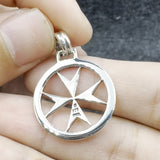 Maltese Cross Sterling Silver TPD405