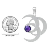 Blue Moon Silver Pendant TPD4058
