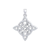 Mickie Mueller Quaternary Celtic Knots with Crescent Moon TPD4072