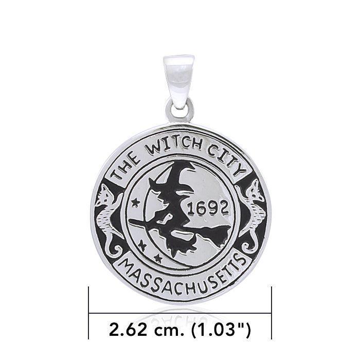 Salem Witch Sterling Silver Pendant TPD4242