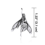Sasha St. John Creation Fairy Sterling Silver Pendant TPD432