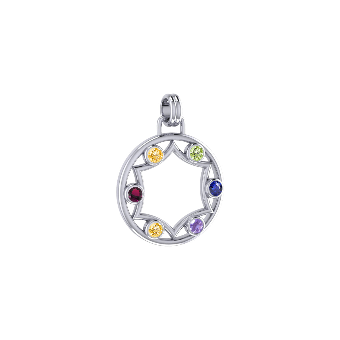 Sterling Silver Flower of TPD439