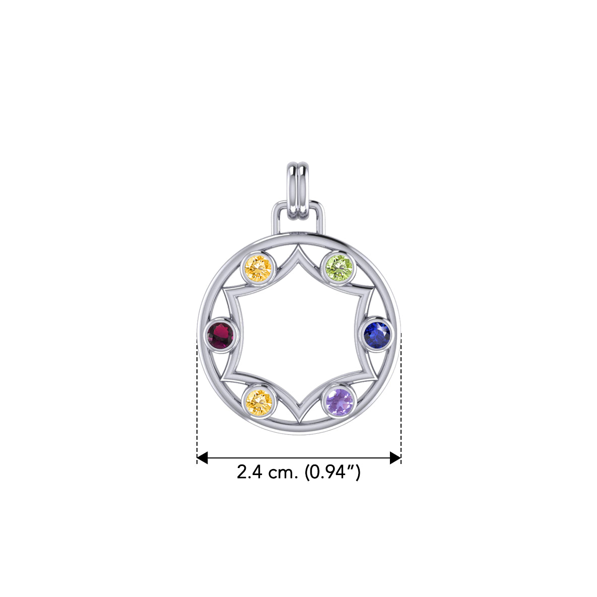 Sterling Silver Flower of TPD439